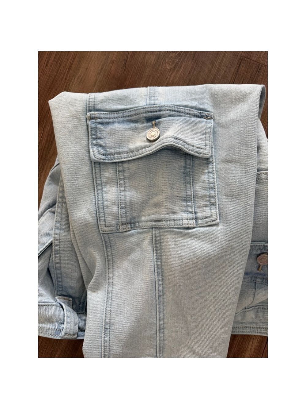 KanCan Light Blue Straight Leg Jeans Juniors 9 - Picture 5 of 8